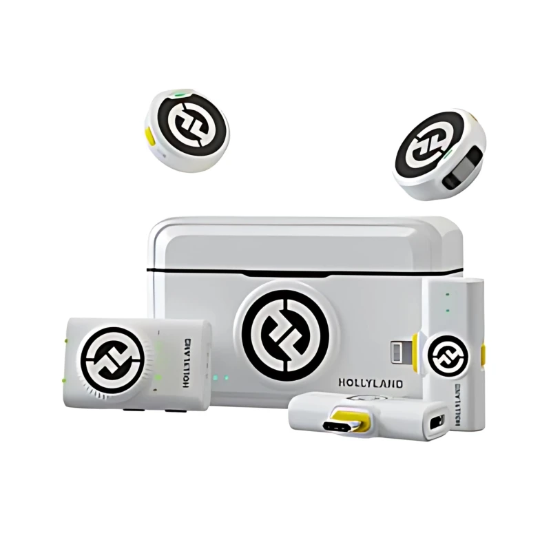 Microfone Inalámbrico Hollyland Lark M2 Combo White
