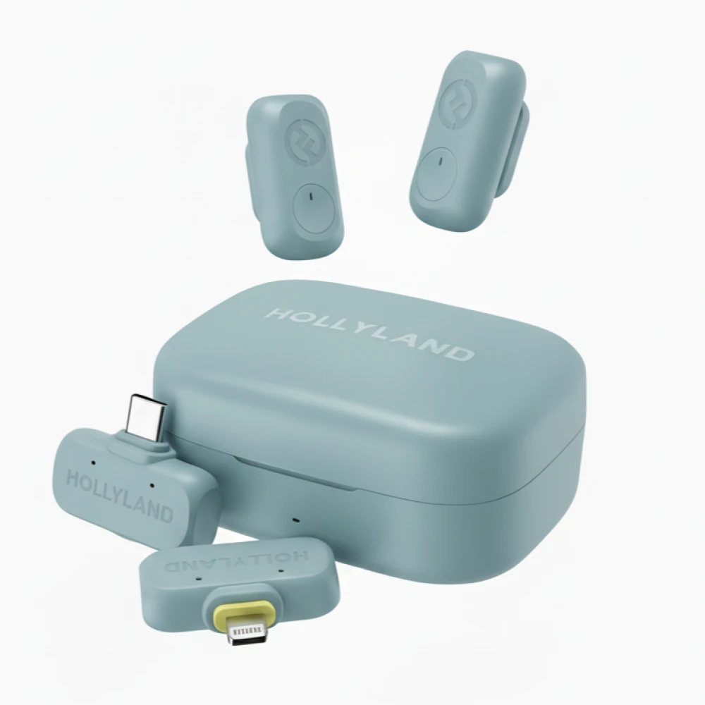 Micrófono Inalámbrico Hollyland Lark A1 Combo Blue