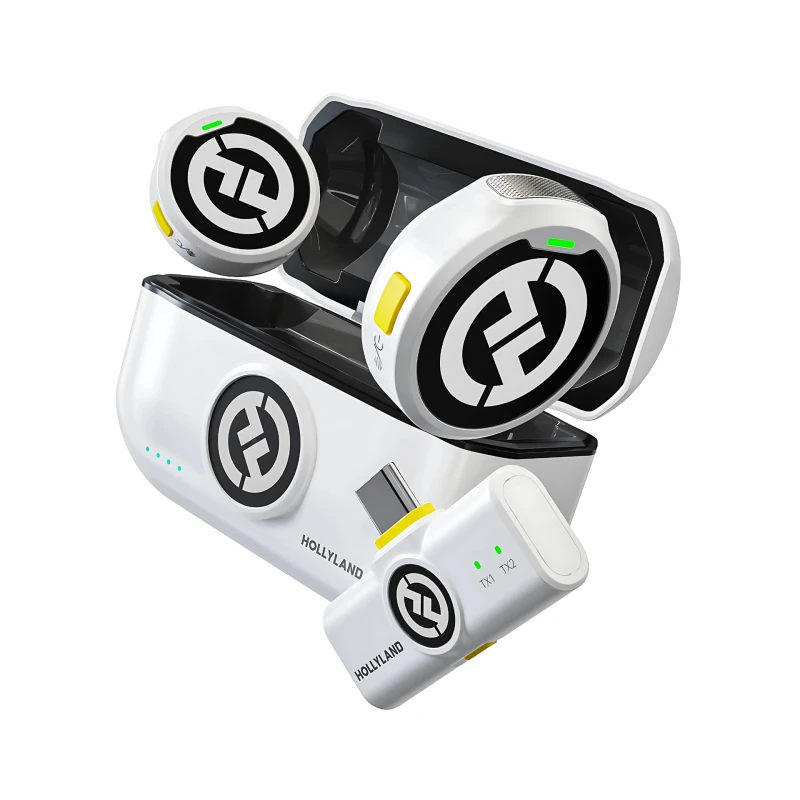 Microfone Inalámbrico Hollyland Lark M2 Tipo C White